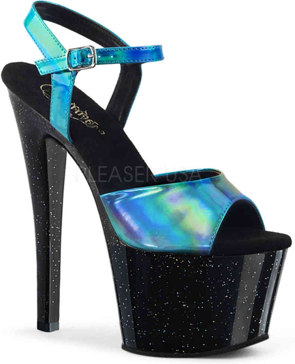 EU 41,5 = US 11 | SKY-309HG | 7 Heel, 2 3/4 PF Ankle Strap Sandal